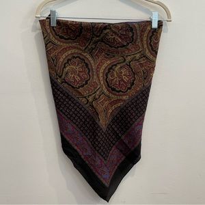 VINTAGE paisley scarf